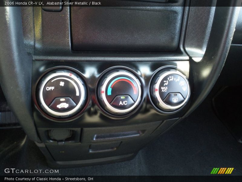Alabaster Silver Metallic / Black 2006 Honda CR-V LX