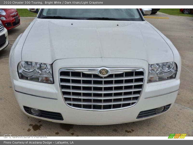 Bright White / Dark Khaki/Light Graystone 2010 Chrysler 300 Touring