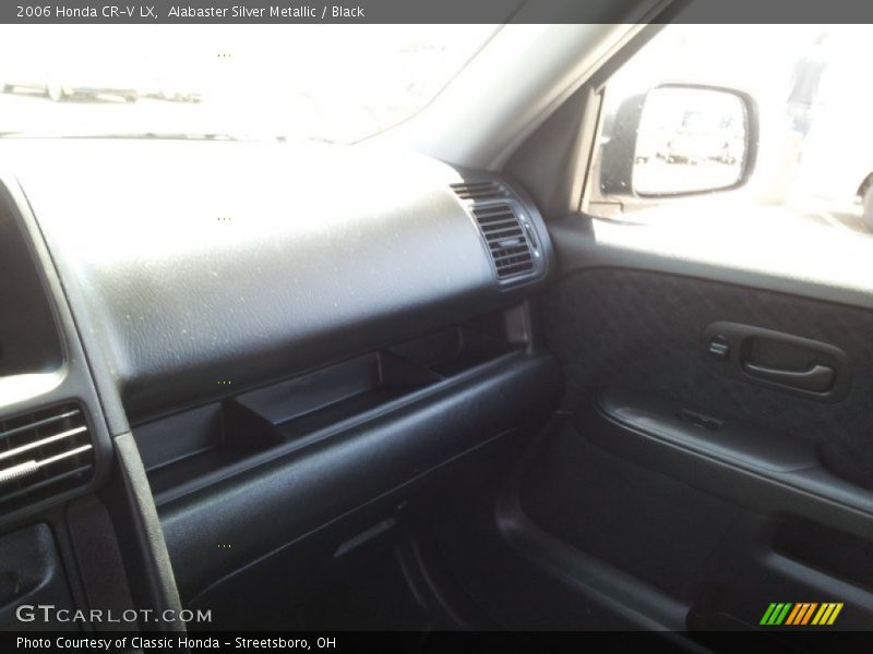 Alabaster Silver Metallic / Black 2006 Honda CR-V LX