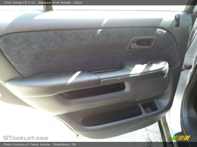 Alabaster Silver Metallic / Black 2006 Honda CR-V LX
