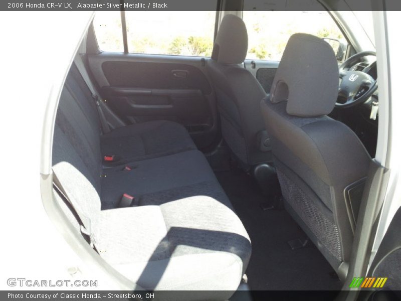 Alabaster Silver Metallic / Black 2006 Honda CR-V LX