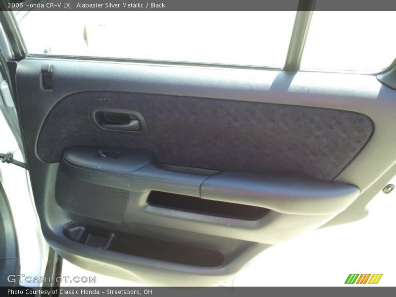 Alabaster Silver Metallic / Black 2006 Honda CR-V LX