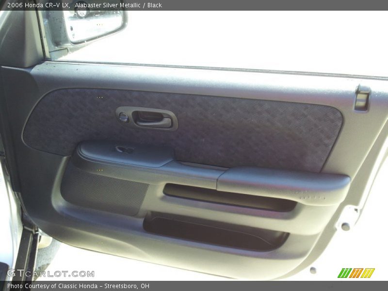 Alabaster Silver Metallic / Black 2006 Honda CR-V LX
