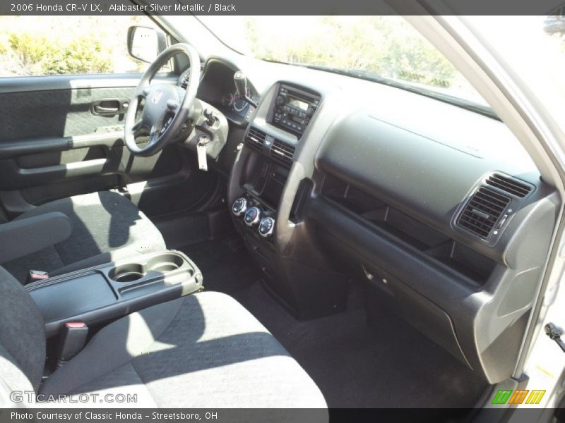 Alabaster Silver Metallic / Black 2006 Honda CR-V LX