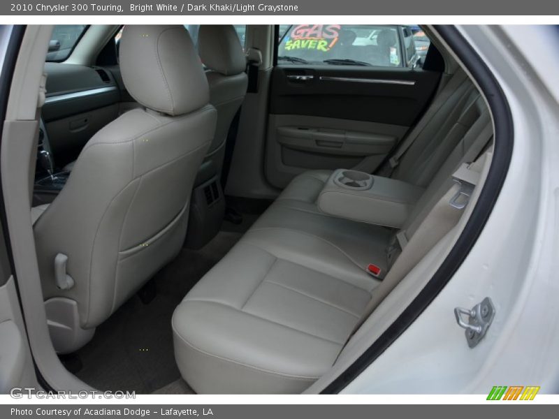 Bright White / Dark Khaki/Light Graystone 2010 Chrysler 300 Touring