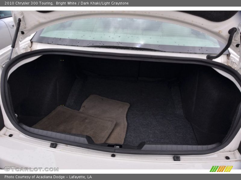 Bright White / Dark Khaki/Light Graystone 2010 Chrysler 300 Touring