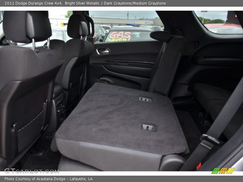 Bright Silver Metallic / Dark Graystone/Medium Graystone 2011 Dodge Durango Crew 4x4