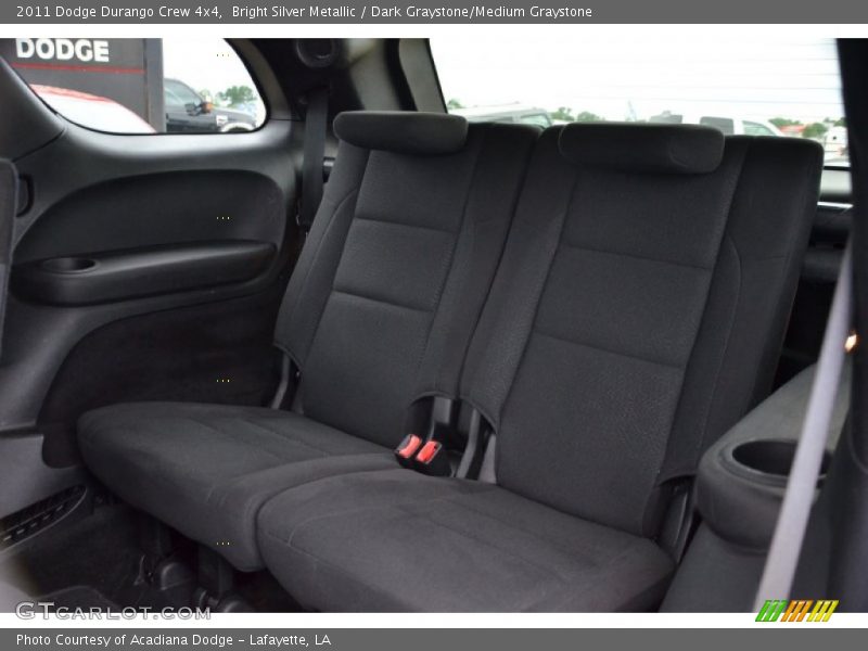 Bright Silver Metallic / Dark Graystone/Medium Graystone 2011 Dodge Durango Crew 4x4