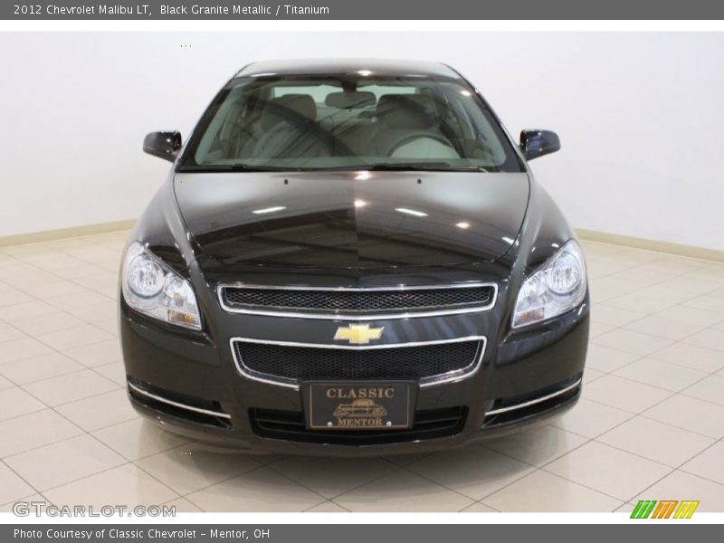 Black Granite Metallic / Titanium 2012 Chevrolet Malibu LT
