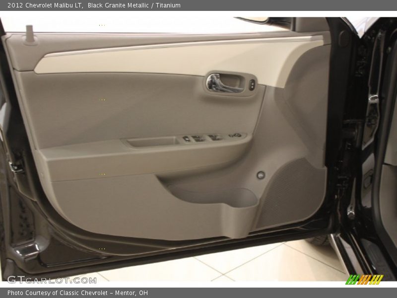 Black Granite Metallic / Titanium 2012 Chevrolet Malibu LT