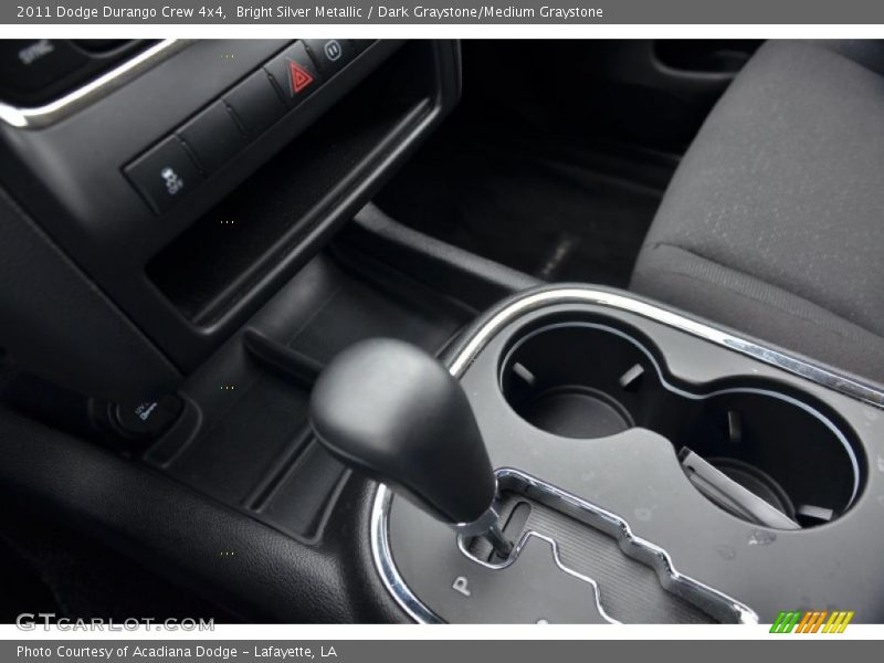 Bright Silver Metallic / Dark Graystone/Medium Graystone 2011 Dodge Durango Crew 4x4