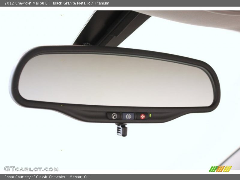 Black Granite Metallic / Titanium 2012 Chevrolet Malibu LT