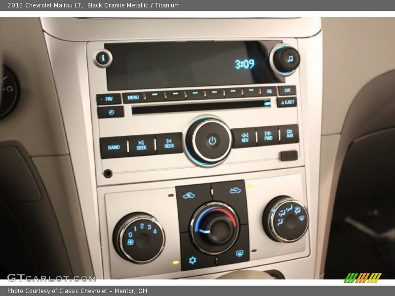 Black Granite Metallic / Titanium 2012 Chevrolet Malibu LT
