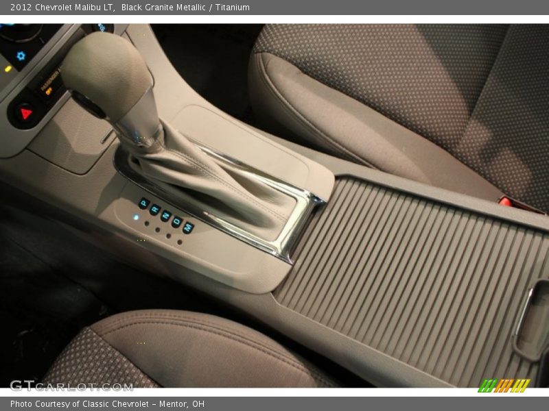 Black Granite Metallic / Titanium 2012 Chevrolet Malibu LT