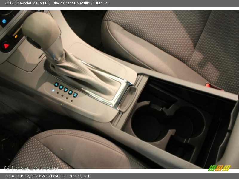 Black Granite Metallic / Titanium 2012 Chevrolet Malibu LT