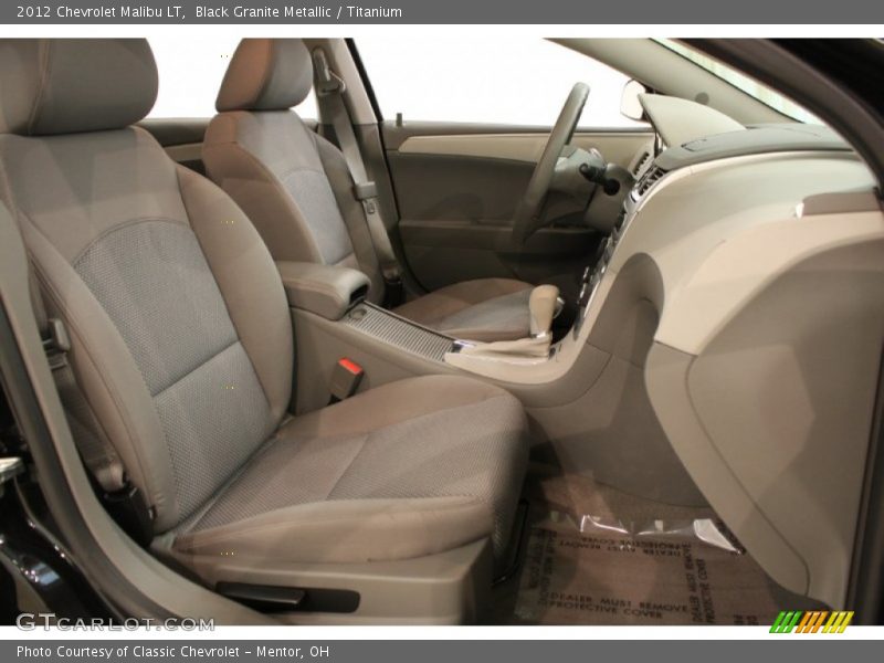 Black Granite Metallic / Titanium 2012 Chevrolet Malibu LT