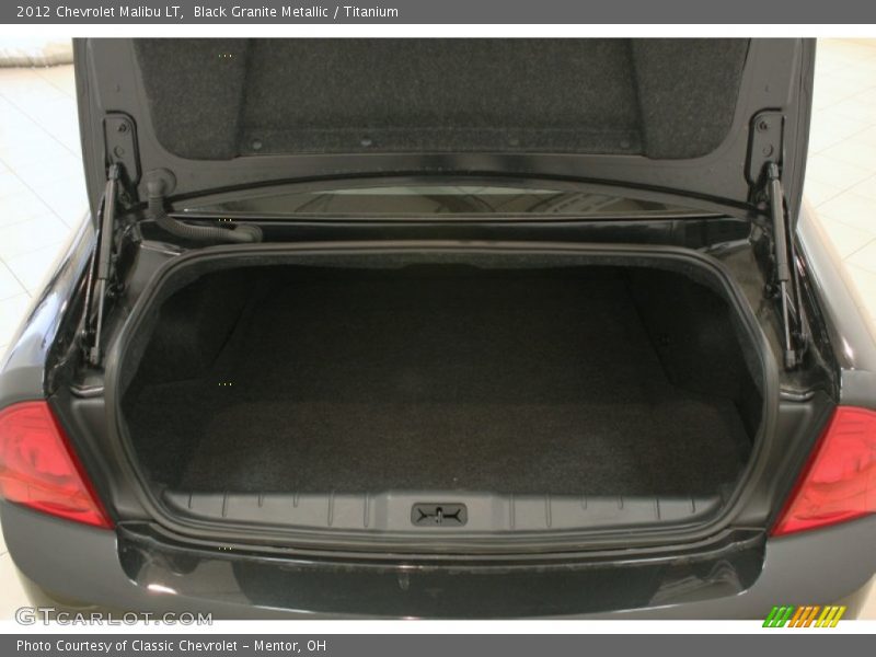 Black Granite Metallic / Titanium 2012 Chevrolet Malibu LT