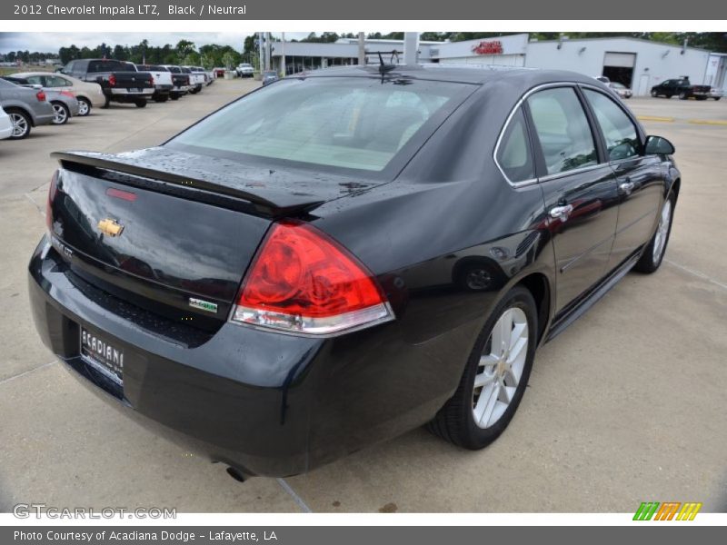 Black / Neutral 2012 Chevrolet Impala LTZ