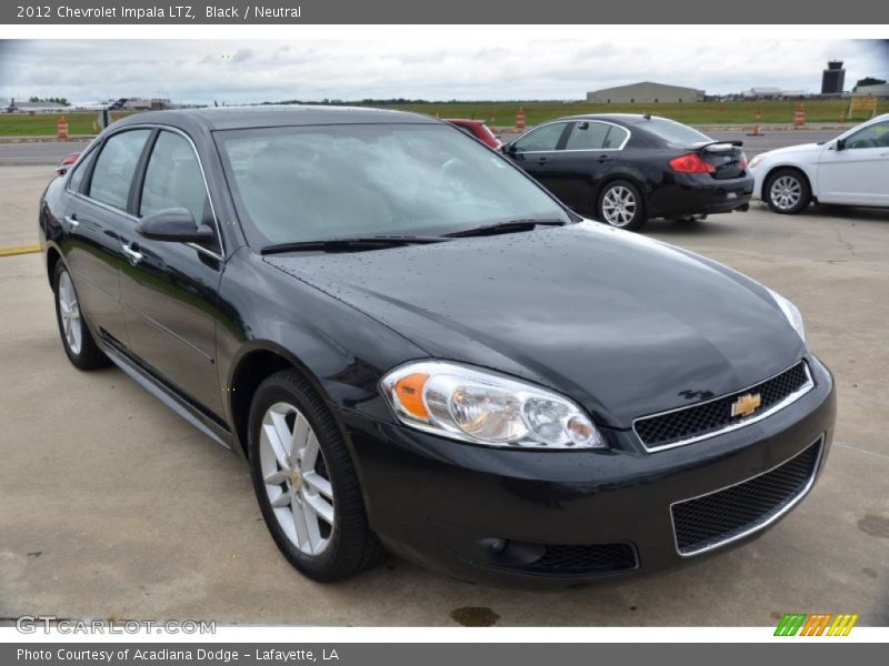 Black / Neutral 2012 Chevrolet Impala LTZ
