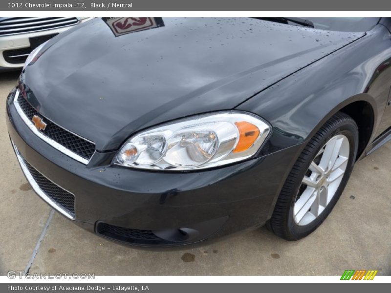 Black / Neutral 2012 Chevrolet Impala LTZ