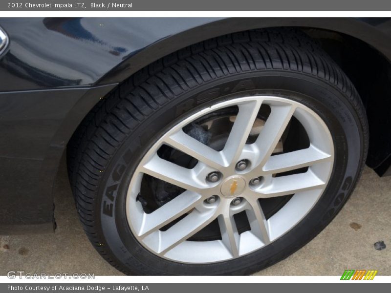 Black / Neutral 2012 Chevrolet Impala LTZ