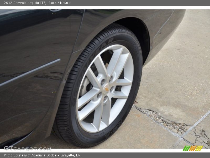 Black / Neutral 2012 Chevrolet Impala LTZ