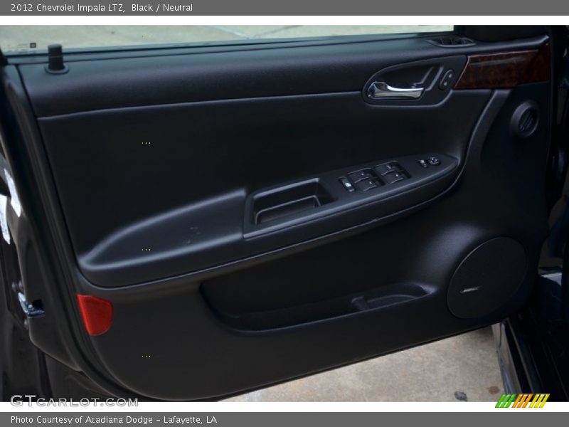 Black / Neutral 2012 Chevrolet Impala LTZ
