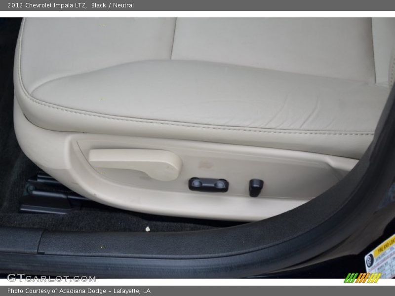 Black / Neutral 2012 Chevrolet Impala LTZ