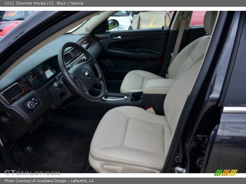 Black / Neutral 2012 Chevrolet Impala LTZ