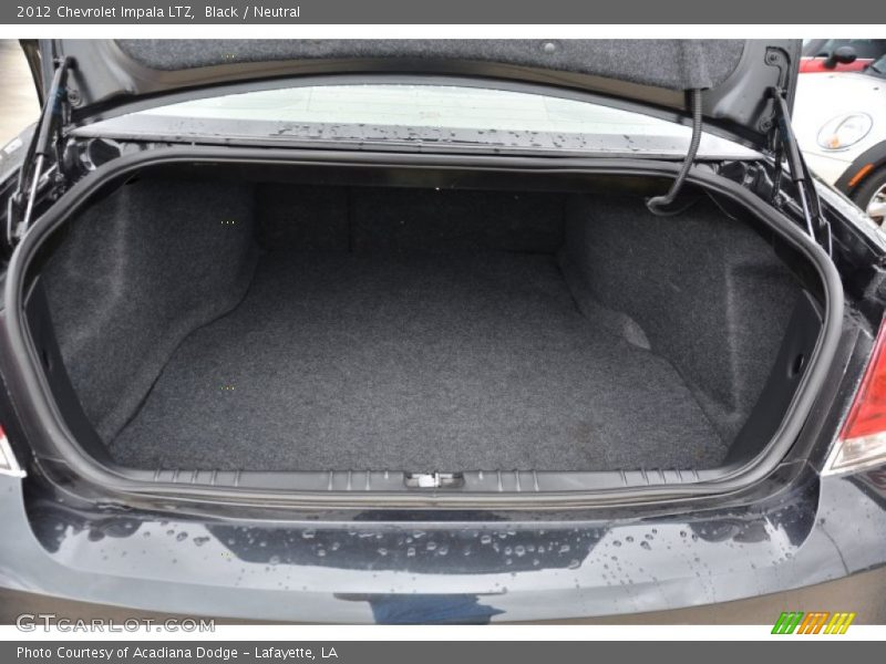 Black / Neutral 2012 Chevrolet Impala LTZ