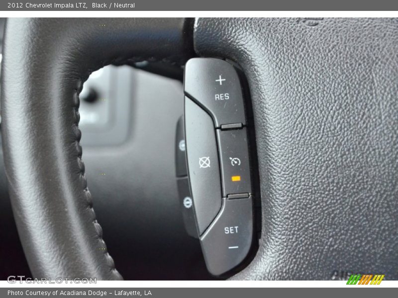 Black / Neutral 2012 Chevrolet Impala LTZ