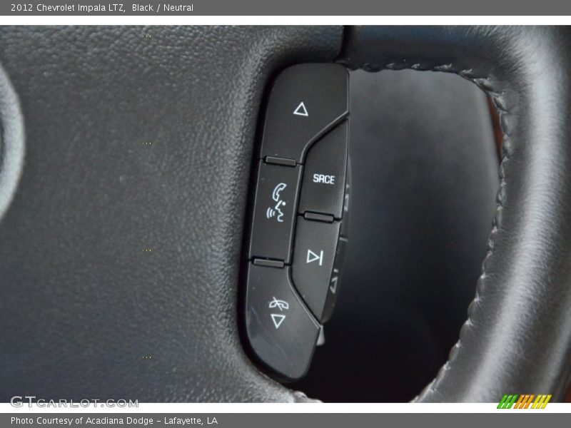 Black / Neutral 2012 Chevrolet Impala LTZ