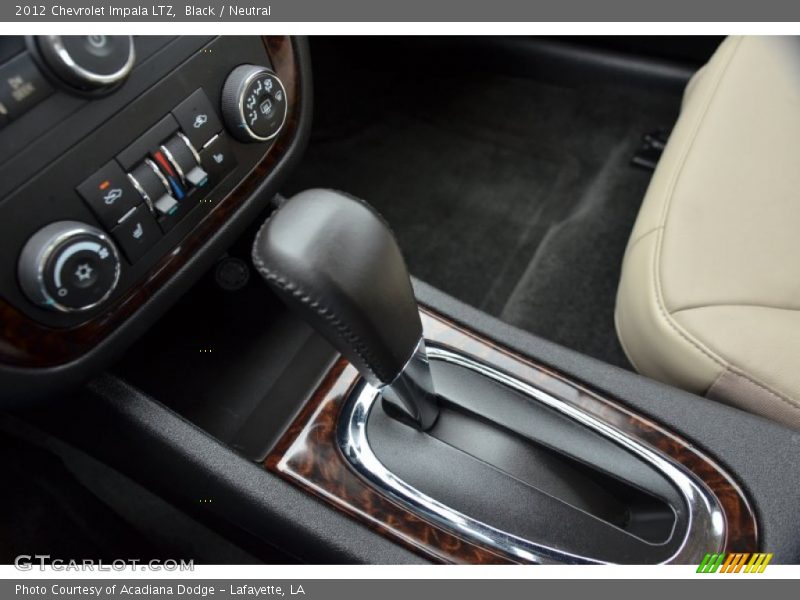 Black / Neutral 2012 Chevrolet Impala LTZ