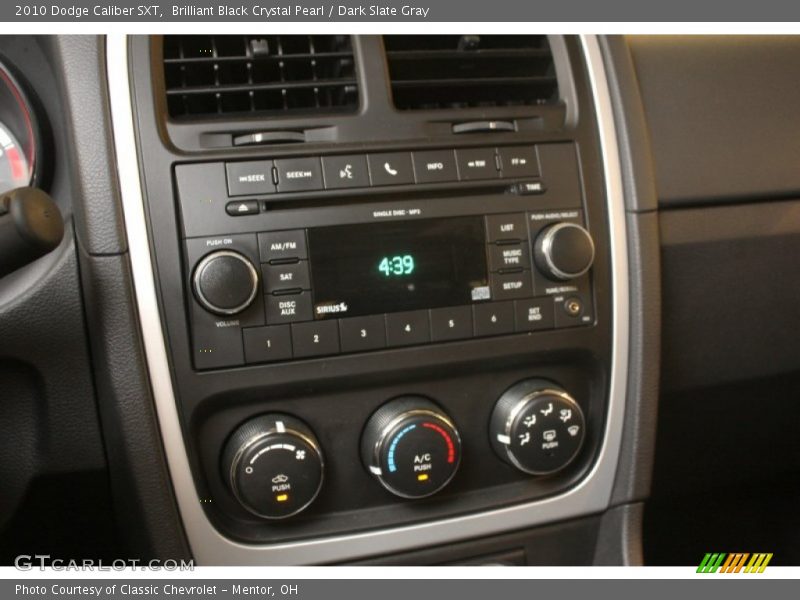 Brilliant Black Crystal Pearl / Dark Slate Gray 2010 Dodge Caliber SXT