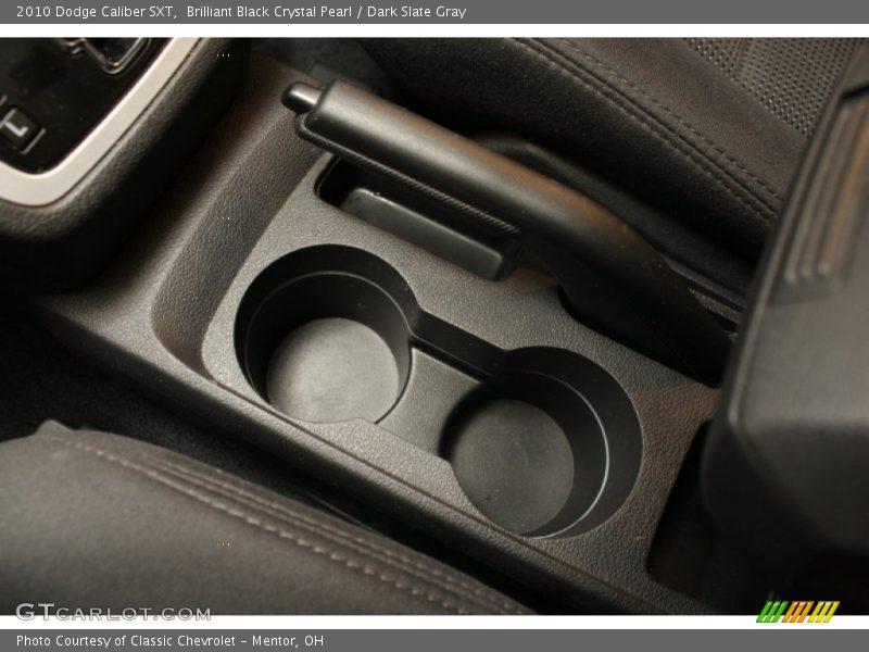 Brilliant Black Crystal Pearl / Dark Slate Gray 2010 Dodge Caliber SXT