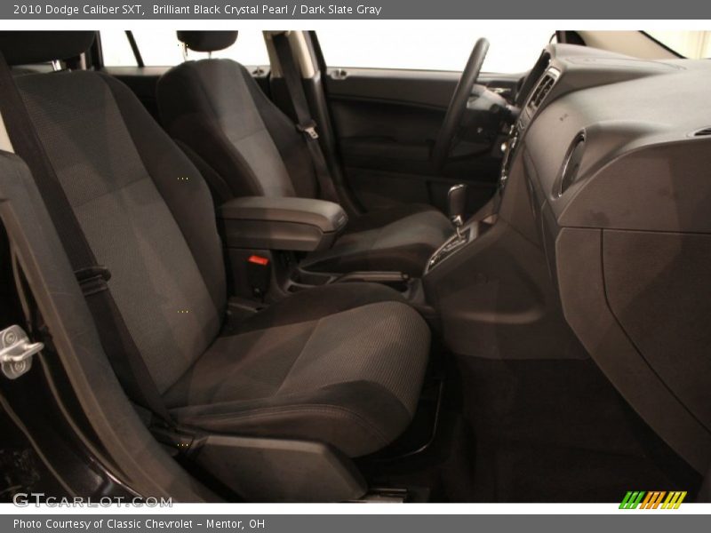Brilliant Black Crystal Pearl / Dark Slate Gray 2010 Dodge Caliber SXT
