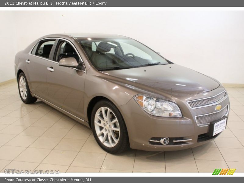 Mocha Steel Metallic / Ebony 2011 Chevrolet Malibu LTZ