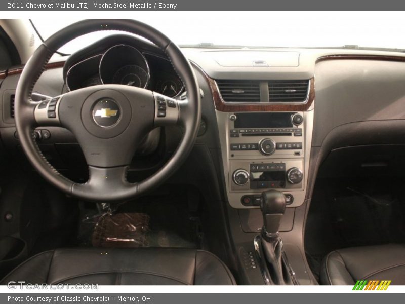 Mocha Steel Metallic / Ebony 2011 Chevrolet Malibu LTZ