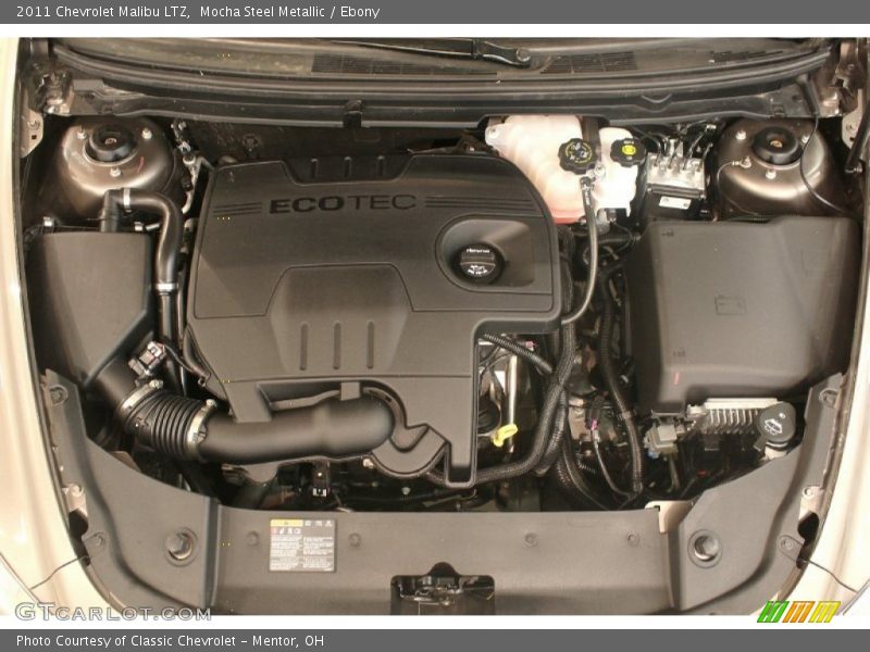 Mocha Steel Metallic / Ebony 2011 Chevrolet Malibu LTZ