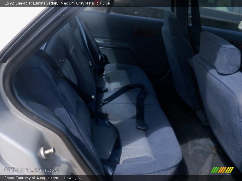 Medium Gray Metallic / Blue 1992 Chevrolet Lumina Sedan