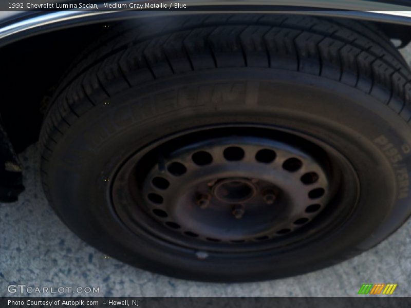 Medium Gray Metallic / Blue 1992 Chevrolet Lumina Sedan