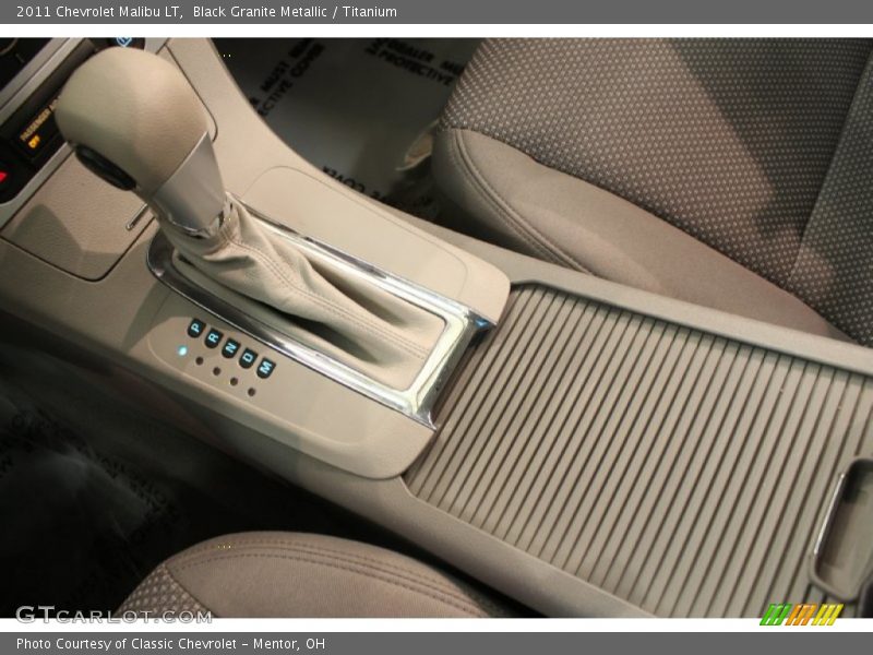 Black Granite Metallic / Titanium 2011 Chevrolet Malibu LT