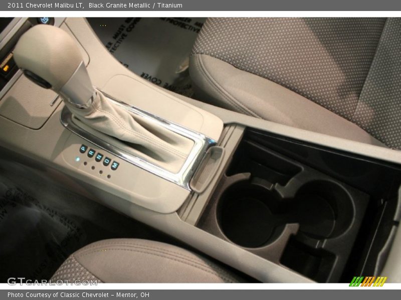 Black Granite Metallic / Titanium 2011 Chevrolet Malibu LT