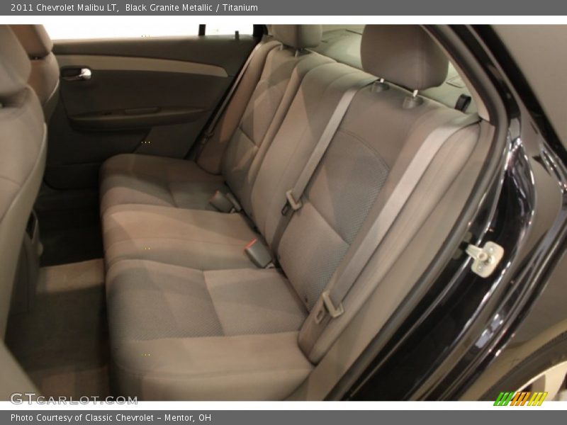 Black Granite Metallic / Titanium 2011 Chevrolet Malibu LT