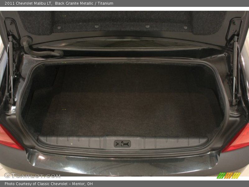 Black Granite Metallic / Titanium 2011 Chevrolet Malibu LT