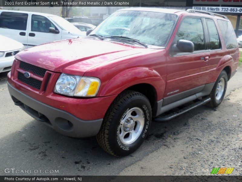 Toreador Red Metallic / Dark Graphite 2001 Ford Explorer Sport 4x4