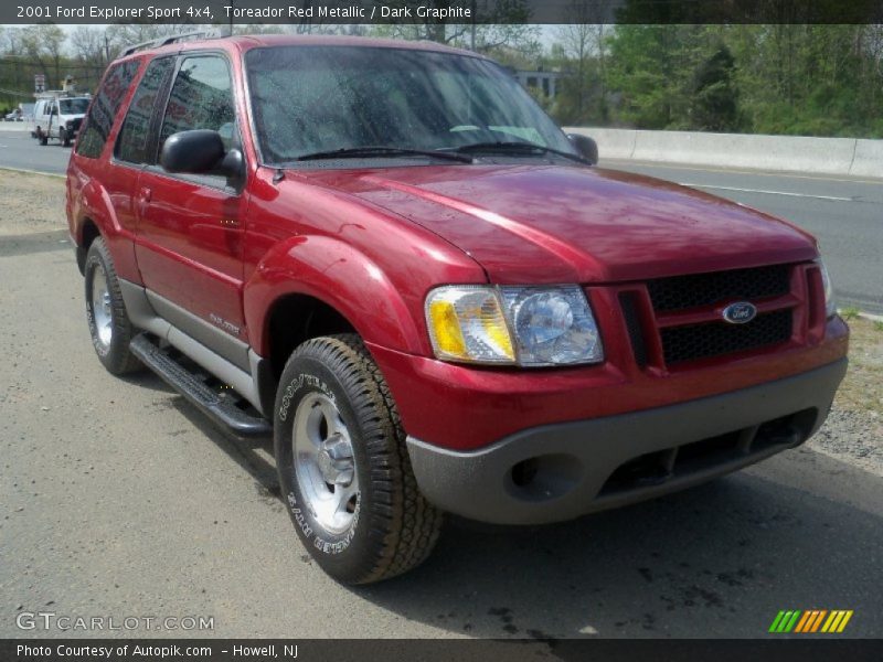 Toreador Red Metallic / Dark Graphite 2001 Ford Explorer Sport 4x4