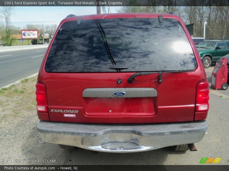 Toreador Red Metallic / Dark Graphite 2001 Ford Explorer Sport 4x4