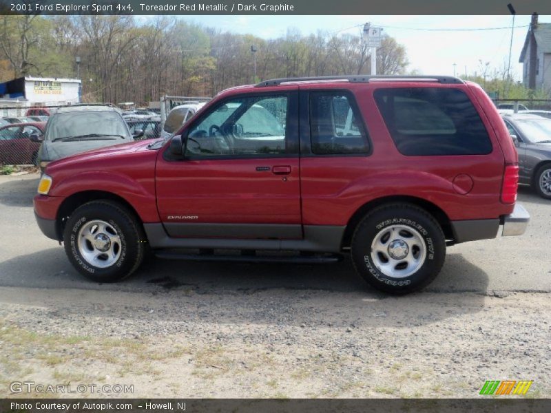 Toreador Red Metallic / Dark Graphite 2001 Ford Explorer Sport 4x4