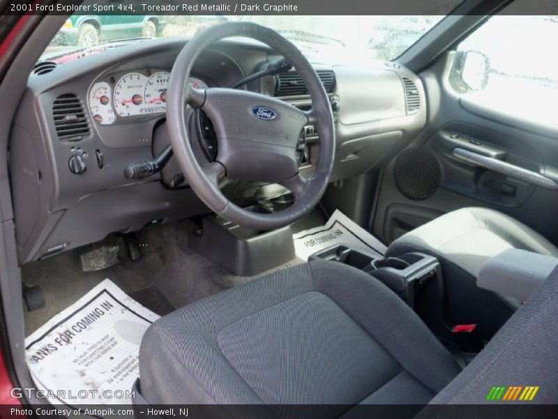 Toreador Red Metallic / Dark Graphite 2001 Ford Explorer Sport 4x4